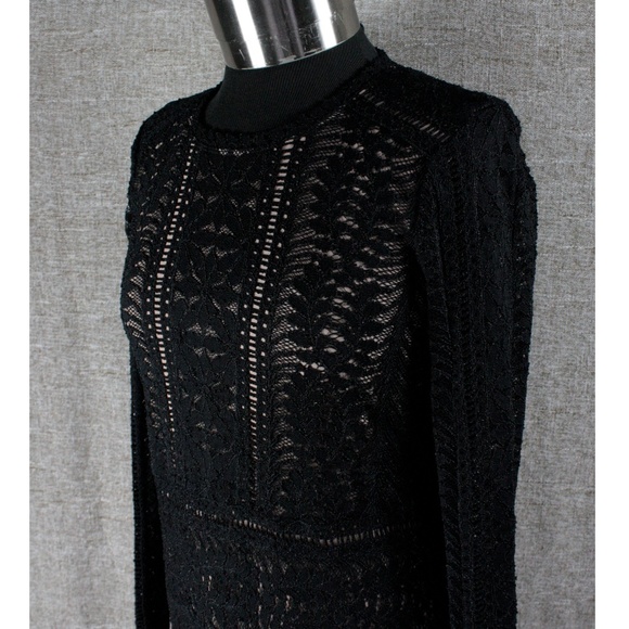 NWT! BCBG MAX AZRIA FLORAL LACE DRESS! - Picture 3 of 8